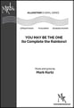 You May Be the One SATB choral sheet music cover